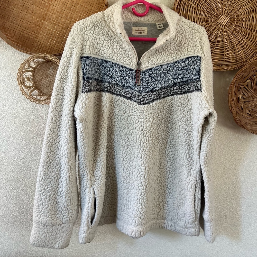 Sherpa Quarter Zip Pullover